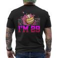 I'm 29Ports バレーボール選手 大人用 29歳の誕生日 メンズTシャツ バックプリント