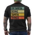 I'm Tamiya Doing Tamiya Things 面白い名言 メンズTシャツ バックプリント