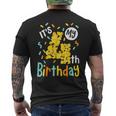 It's My 4Th Birthday ラバーダック 幼児 4歳の誕生日 メンズTシャツ バックプリント