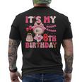 It's My 8Th Birthday Niñas Niños Adolescentes Labubu Bday Camiseta Hombre Estampado Espalda