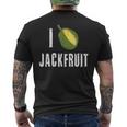 Jackfruit ビーガン ベジタリアン ジャック フルーツ 植物 フード ダイエット ケト メンズTシャツ バックプリント