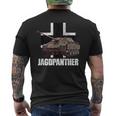 Jagdpanther ハンティング パンサー ドイツ戦車 デストロイヤー メンズTシャツ バックプリント