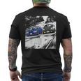 Jdm Cartreet Drift Race 86S Gc8 バージョン 6 アニメラリー メンズTシャツ バックプリント