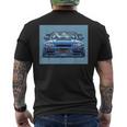 Jdm Gt R カーシーン チューニング スカイライン R34 ドリフト インポート メンズTシャツ バックプリント