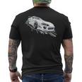 Jdm スープラ ドリフト 自動車 スポーツカー チューニング モータースポーツ メンズTシャツ バックプリント
