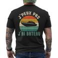 J'peux Pas J'aioile Cadeau Marin Humour Et Bateau T-shirt imprimé au dos