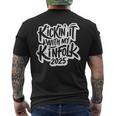 Kickin It With My Kinfolk Family Reunion 2025 Men's T-shirt Back Print