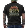 Legendince December 1966Intage 58Th Birthday Est 1966 メンズTシャツ バックプリント