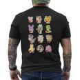 Lindo Conjunto De 12 Animales Chinosigno Del Zodiaco Feliz Año Nuevo Lunar Cuello Camiseta Hombre Estampado Espalda