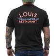 Louis レストラン イタリアンアメリカンブロンクス Ny ゴッドファーザー メンズTシャツ バックプリント