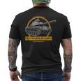 M41ウォーカー・ブルドッグ M41 Walker Bulldog 軽戦車 メンズTシャツ バックプリント