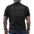 Mackenzie Primer Nombre Mi Personalizada Nombrada Camiseta Hombre Estampado Espalda