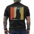 Maine Coon メインクーン メンズTシャツ バックプリント