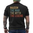 Maison The Man The Myth The Legend メンズTシャツ バックプリント