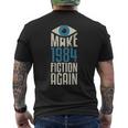 Make 1984 Fiction Again Libertarian Big Brother。 メンズTシャツ バックプリント