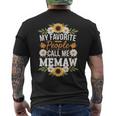 Meemaw ひまわり 好きな人 Call Me Meemaw メンズTシャツ バックプリント