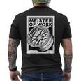 Meister Of Work 車用スタンスホイールのベストプロジェクト メンズTシャツ バックプリント