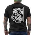 Meister Of Work 車用スタンスホイールのベストプロジェクト メンズTシャツ バックプリント