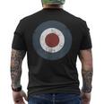 Mod Target ブルズアイ Uk Raf ラウンデルターゲット メンズTシャツ バックプリント
