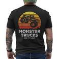 Monster Trucks Are My Jam シャツ モンスタートラック 面白い エンジン メンズTシャツ バックプリント