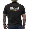 Moscow Agents Maga パロディ メンズTシャツ バックプリント