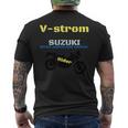 Moto -Strom メンズTシャツ バックプリント
