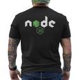 NodeJs ポケットtシャツ Javascript開発者向け メンズTシャツ バックプリント