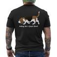 Nothing But A Basset Hound Dog Love For The Basset Baritone メンズTシャツ バックプリント