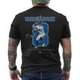 Number And Portrait Kike Hernandez Los Angeles Mlbpa メンズTシャツ バックプリント