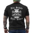 Oldchool Old Code T-Shirt mit Rückendruck