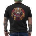 Ours En Peluche Amusant En Tenue De Football Américain T-shirt imprimé au dos