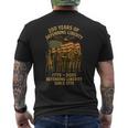 Patriotic Usa Army Us Military Parade 250Th Anniversary 2025 Men's T-shirt Back Print