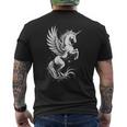 Pegasus ファニーグラフィックtシャツ メンズTシャツ バックプリント