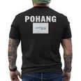 Pohang Flag Apparel ナショナルプライド お土産ギフト メンズTシャツ バックプリント