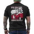 Polonia Polska Poland Polaca Bandera Camiseta Hombre Estampado Espalda