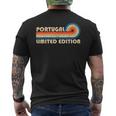 Portugal Country Travelacationouvenir Camiseta Hombre Estampado Espalda