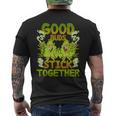 Pot Lovers マリファナ Good Budstick Together Cannabis Weed メンズTシャツ バックプリント