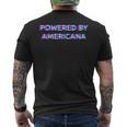 Powered By Americana Music Festival Outfit メンズTシャツ バックプリント