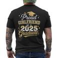 Proud Girlfriend Of Class Of 2025 Graduate Senior Graduation Men's T-shirt Back Print