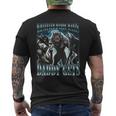 Qualunque Cosa Papàuole Papà Ottiene Divertenteigma Alpha Wolf Meme T-shirt da uomo con stampa posteriore