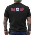 Raafロイヤルオーストラリア空軍ラウンドカンガルーオーストラリア メンズTシャツ バックプリント