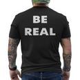 Be Real Mike メンズTシャツ バックプリント