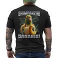 Shimpanzini Bananini メンズTシャツ バックプリント