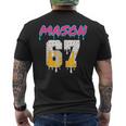Six Seven Ice Cream Drip Sport 67 Fun Mason Meme Men's T-shirt Back Print