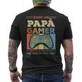 Sono Un Papà Gamer Regalo Divertente Per La Festa Del Papà T-shirt da uomo con stampa posteriore