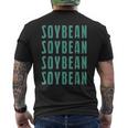 Soybeanoybeanoybeanoybean メンズTシャツ バックプリント