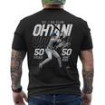 Speed Power Ohtani 50-50 Milestonehohei Ohtani Mlbpa メンズTシャツ バックプリント
