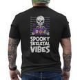 Squelette Effrayantkeletalibes T-shirt imprimé au dos