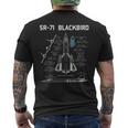 Sr-71 Birdpecs -Sr-71 Bird メンズTシャツ バックプリント