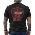 Su-17 Fitter メンズTシャツ バックプリント